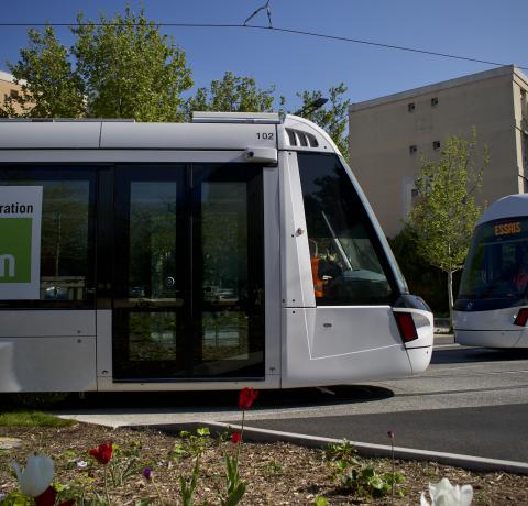 Premiers essais du tramway du Grand Avignon